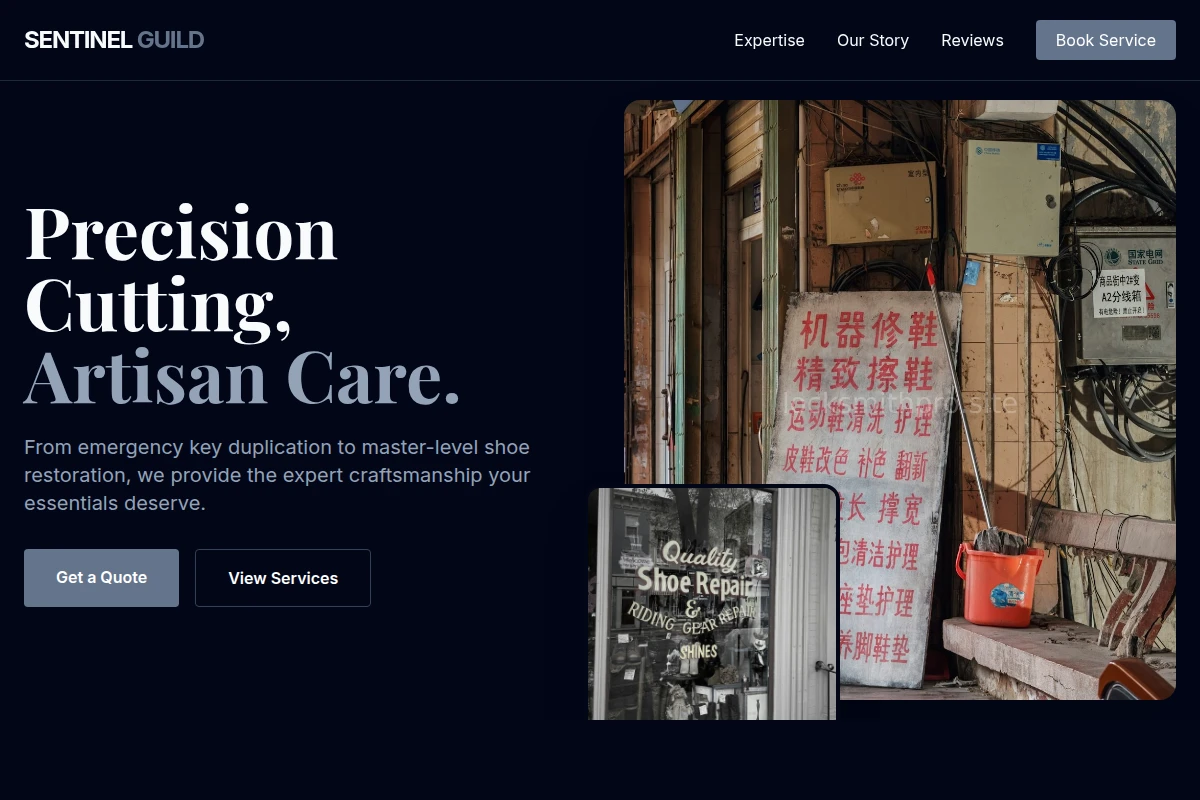 Code Key Cutting Shoe Repair Shop